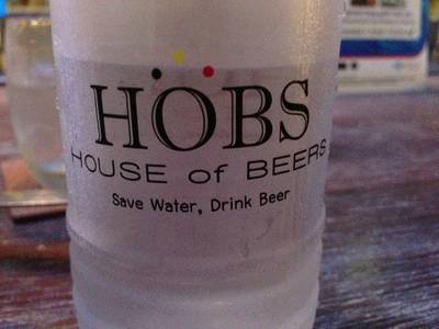 น้ำดื่มค่ะ ชอบ"Save Water,Drink Beer  ที่ ร้านอาหาร HOBS Int Intersect พระราม 3