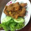 ปลากระพงทอดน้ำปลา ที่ ร้านอาหาร โรจน์ ซีฟู้ด