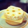 เค้กอร่อยรสชาดไม่หวานมากจนเกินไป  ที่ ร้านอาหาร Mandarin Oriental Dhara Dhevi Chiang Mai