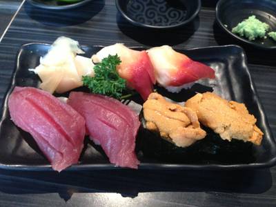 Sushi ที่ ร้านอาหาร Sushi Masa ราชเทวี