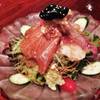 สลัดแซลมอน ที่ ร้านอาหาร Hanako