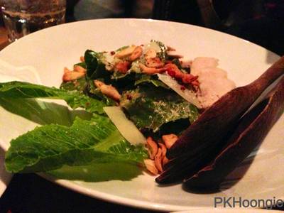 Ceasar Salad ที่ ร้านอาหาร Spring Dining Room (Spring & Summer)