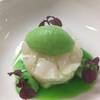 Us Scallop Sashimi W Apple And Wasabi ที่ ร้านอาหาร Water Library Chamchuree Square