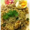 ข้าวผัดแกงเขียวหวานกุ้ง::55บาท ที่ ร้านอาหาร Panettone