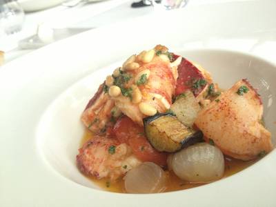 Whole Lobster W Mediteranion Herb ที่ ร้านอาหาร Water Library Chamchuree Square