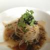 Capellini W Caviar  ที่ ร้านอาหาร Water Library Chamchuree Square