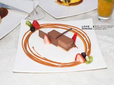 Imperial Chocolate  ที่ ร้านอาหาร Red Sky
