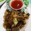 ไส้ทอด ^+++^ ที่ ร้านอาหาร ร้านลุงใหญ่