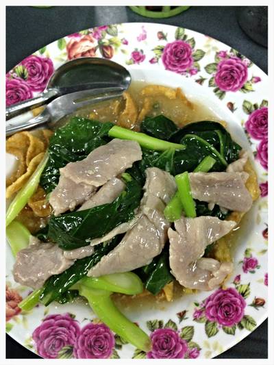 ราดหน้าก๊กฮัว ที่ ร้านอาหาร ราดหน้าก๊กฮัว