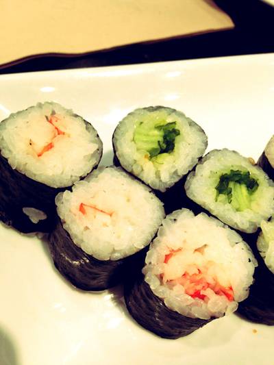 ข้าวห่อสาหร่ายรวมมิตร ที่ ร้านอาหาร Fuji The Mall งามวงศ์วาน ข้าวห่อสาหร่ายรวมมิตร ที่ ร้านอาหาร Fuji The Mall งามวงศ์วาน