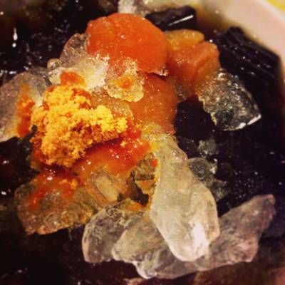 เฉาก๊วยน้ำลำไย ที่ ร้านอาหาร ระย้า