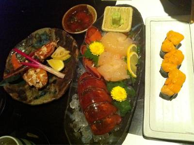 เบาๆเริ่มแรก ที่ ร้านอาหาร Mugendai Sushi & Tempura Bar เบาๆเริ่มแรก ที่ ร้านอาหาร Mugendai Sushi & Tempura Bar