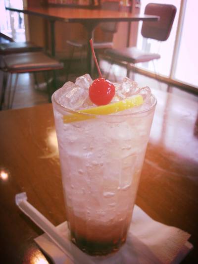 เชอรี่เลมอนเนดโซดา ที่ ร้านอาหาร Vanilla Garden