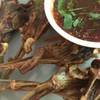 ปากเป็ดทอด ที่ ร้านอาหาร อีสานเฮ้าส์