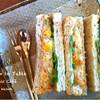 แซนวิชทูน่า ที่ ร้านอาหาร Farm to Table