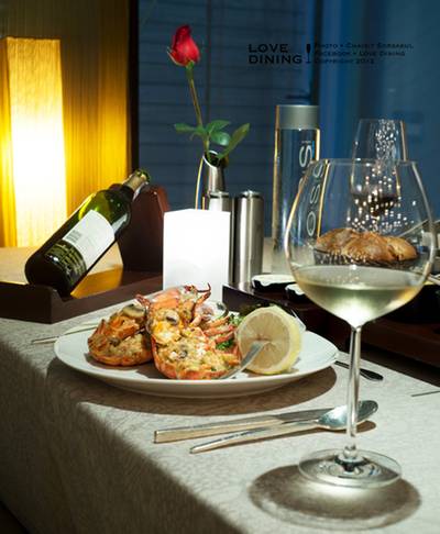 Lobster Thermidor  ที่ ร้านอาหาร Prime Restaurant