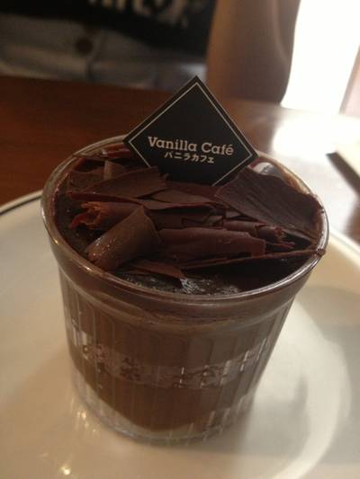 เค้กโอวัลติน ที่ ร้านอาหาร Vanilla Garden