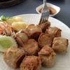 ห่อยจ๊อเนื้อปู รสชาติดีทีเดียว ที่ ร้านอาหาร หมี่กรอบจีนหลี