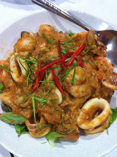 ห่อหมกทะเล (แนะนำให้สั่ง) ที่ ร้านอาหาร ดีพร้อม ชลบุรี