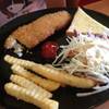 ฟิชแอนด์ชิฟ ที่ ร้านอาหาร Bangkok Grill วงแหวนเซ็นเตอร์