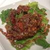 สลัดปูนิ่ม ที่ ร้านอาหาร Greyhound Café ดิเอ็มโพเรี่ยม