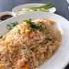 ข้าวผัดปู จานกลาง รสชาติใช้ได้ ที่ ร้านอาหาร หมี่กรอบจีนหลี