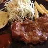เสต็กหมูพริกไทยดำ ที่ ร้านอาหาร Bangkok Grill วงแหวนเซ็นเตอร์