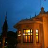 บรรยากาศยามเย็น ที่ ร้านอาหาร ร้านกาแฟ นรสิงห์ ณ วังพญาไท