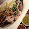ปลาช่อนจิ้มแจ่ว ที่ ร้านอาหาร ยอดลาบเป็ดอุดร พระราม 9