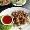 หอยเชลล์อวบอ้วน อร่อยพอดีคำ ที่ ร้านอาหาร มุมอร่อย นาเกลือ