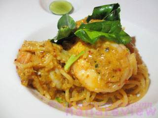 สปาเก็ตตี้ต้มยำกุ้ง ที่ ร้านอาหาร The Bar & The Restaurant