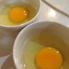 ไข่ไก่สองใบ เล็กๆ ที่ ร้านอาหาร ชาบู ชาบู นางใน