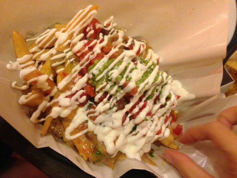 French Fries ที่ ร้านอาหาร La Monita Taqueria