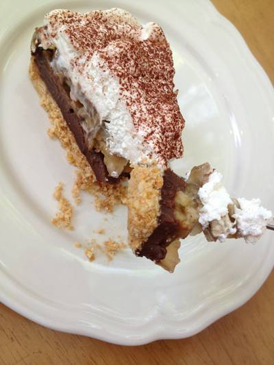 Banoffee ต้องทาน4ชั้นพร้อมกันจะฟินมากค่ะ:) ที่ ร้านอาหาร ไล-บรา-รี่ (Library)