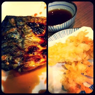 ปลาซาบะย่างซีอิ้ว ทำได้ดีมาก สู้พวกฟูจิได้สบายๆ ที่ ร้านอาหาร FUMi Japanese Cuisine The Mall Bangkapi