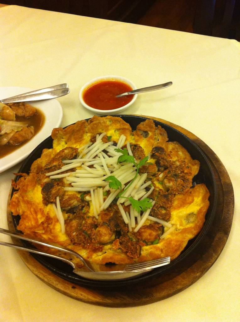 ออส่วนกระทะร้อน ที่ ร้านอาหาร China Place