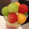 Topping ผลไม้ สีสรรสวย ที่ ร้านอาหาร Parferio by S'free เซ็นทรัลเวิลด์