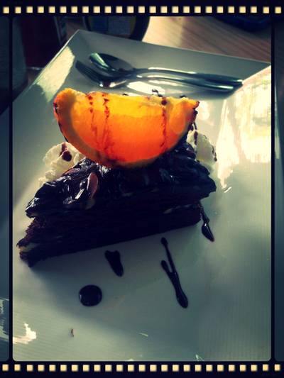 บราวนี่&เฟรน ที่ ร้านอาหาร บ้านหอมกลิ่นดาว