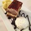 Tiramisu With Vanilla Ice Cream ที่ ร้านอาหาร La Villa หัวหิน