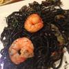 สปาเก็ตตี้หมึกดำทะเล ที่ ร้านอาหาร ปันปัน