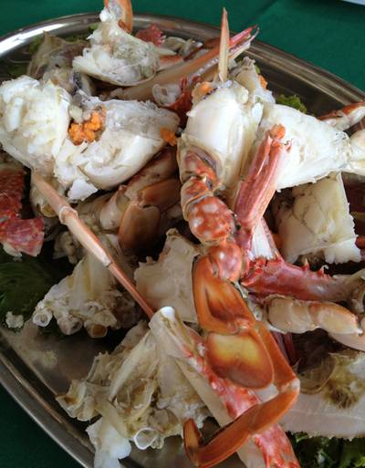 ปูม้านึ่ง ที่ ร้านอาหาร แสงไทย ซีฟู้ด ปูม้านึ่ง ที่ ร้านอาหาร แสงไทย ซีฟู้ด