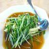 โต้วเหมี่ยวนำ้มันหอย ที่ ร้านอาหาร สวนกุหลาบ