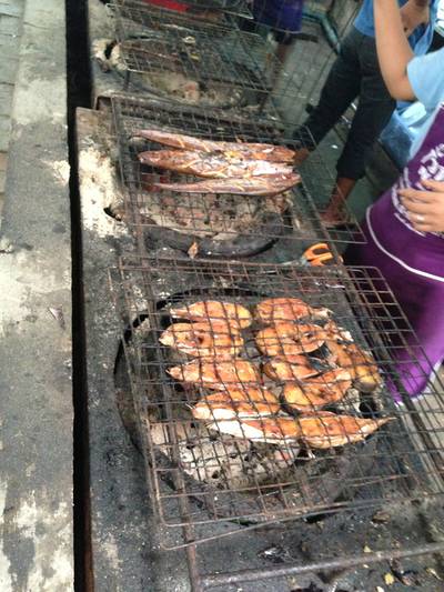 ปลาย่าง ที่ ร้านอาหาร ต้นน้ำ บางปะอิน ปลาย่าง ที่ ร้านอาหาร ต้นน้ำ บางปะอิน