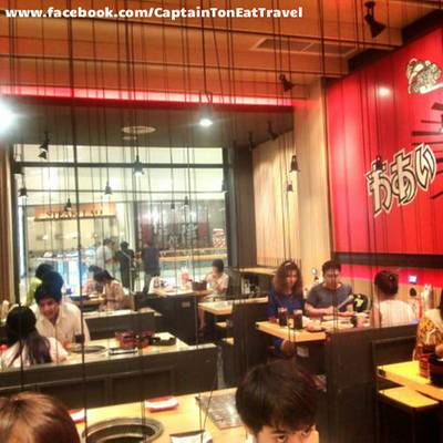 คนในร้านเยอะมาก	 ที่ ร้านอาหาร Miyabi Central แจ้งวัฒนะ