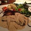 เนื้อโคขุนแจ่วเดรสซิ่ง (220.-) ที่ ร้านอาหาร Flow Restaurant & Bar
