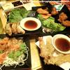 นำของสดต่างๆลงย่างกัน ที่ ร้านอาหาร Miyabi Central แจ้งวัฒนะ
