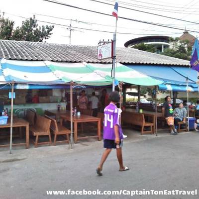 มุมด้านในร้านครับ ที่ ร้านอาหาร สังเวียน ซีฟู๊ด