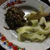 น้ำพริกหนุ่ม ที่ ร้านอาหาร ไก่ทอดเที่ยงคืน