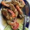 กุ้งทอดเกลือ ที่ ร้านอาหาร ร้านกุ้งเป็น (เจ้เน้ยกุ้งเป็น)