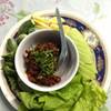 น้ำพริกกุ้งสด140.-฿ ที่ ร้านอาหาร ร้านกุ้งเป็น (เจ้เน้ยกุ้งเป็น)